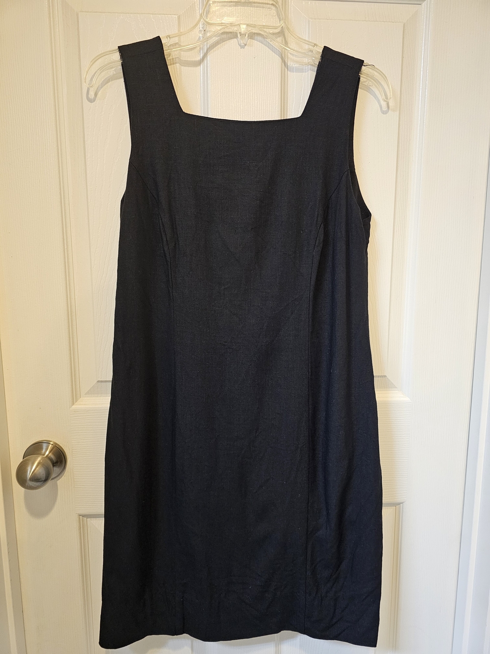 Rare vintage 80s / 90s Jessica Howard by Mitchell Rodbell black sheat dress NICE